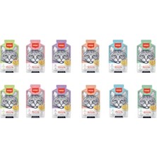 Esranın Dünyası Karışık Aromalı Kedi Çorbası (50GR x 12 Adet) Sıvı Kedi Ödülü