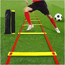 Esranın Dünyası Slipt Çantalı Antrenman Merdiveni 4 Metre 10 Çubuklu Idman Merdiveni