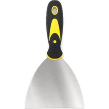 Esranın Dünyası Orret Home Paslanmaz Çelik Inşaat Spatulası Plastik Saplı Macun Spatulası Alçı Boya Kazıma Duvar Tamir Spatulası 125 mm