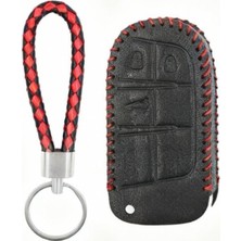 Esranın Dünyası Autohan Keys Egea Cross 500X 500L Uyumlu Nano Anahtar Kılıfı, Beyaz-Altın, 3 Butonlu, Premium Koruyucu