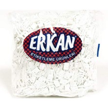 Esranın Dünyası Kilitli Etiket Ipi Beyaz Renk 1.000 Adet (1 Paket)