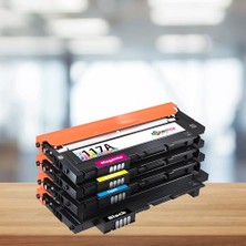 Esranın Dünyası Hp Uyumlu  117A W2070A Muadil Toner Seti ( Siyah - Mavi - Sarı - Kırmızı )