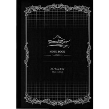 Esranın Dünyası Tomoe River Fp (52G/M2) Defter, Sanzen, 5.85" x 8.3", 160 Sayfa (80 Yaprak), Yumuşak Kapak, 5 mm Kare, Beyaz (SR-A5NB-HW)