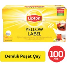 Zayka Lipton  Demlik Poşet Çay Yellow Label 100'LÜ