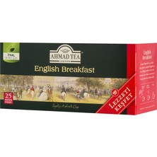 Zayka Ahmad Tea English Breakfast Bardak Poşet Çay 25'li 50 G