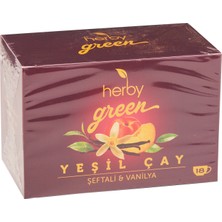 Zayka Herby Yeşil Çay Şeftali & Vanilya 18'li 27G