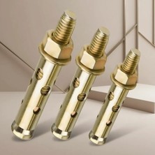 TKÇ 12X110 mm Ölçülü Gömlek Tipi Çelik Dübel 5'li Set