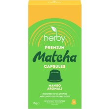 Zayka Herby Premium Matcha Mango Aromalı Kapsül 10'lu 15 G