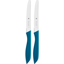 Wmf 2 Parça Kahvaltı Bıçağı Seti, 23 Cm, Tırtıklı Ekmek ve Sandviç Bıçağı, Özel Bıçak Çeliği, Plasti