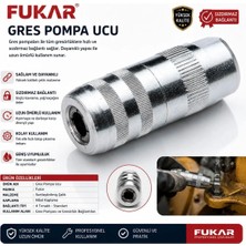Fukar F-203 Gres Pompa Ucu Gresörlük Pompa Yağdanlık Ucu