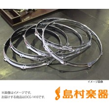 Pearl DCG-1410 14INC Die-Cast Hoop Gold Plated -10 Delikli Batter Side