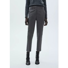 Mango Cropped Skinny Pantolon