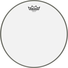 Remo SA-0314-00- Trampet Ambassador Clear Şeffaf 14INC Deri