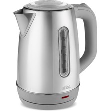 Sinbo SK-8031 Su Isıtıcı Kettle – Paslanmaz Çelik, 1.8 L, Inox, Otomatik Kapanma (Açık Gri)