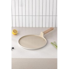 Neoflam Fika Krep Tavası, 26 Cm, Seramik Kaplama, Krem Renk, Yapışmaz