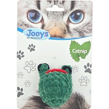 Jooys Kadife Kurbağa Kedi Oyuncağı