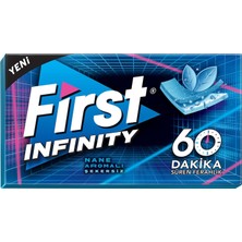 First 60 Dk Infinity Nane Aromalı Sakız 27 gr 12 Adet