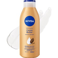 Nıvea Nemlendirici Vücut Losyonu Cocoa Butter 200 Ml,kakao Yağı,hyaluron,kuru Cilt
