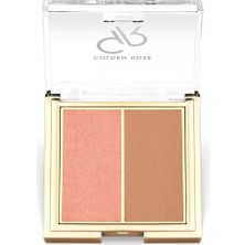 Golden Rose Iconic Blush Duo No: 01 Rose  Nude - Ikili Mat ve Saten Allık