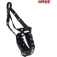 Lepus Köpek Plastik Ağızlık Siyah Medium