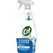 Cif Power & Shine Sprey Banyo Için Temizleyici ve Kireç Çözücü 750 ml