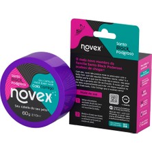 Novex Mystic Black - Tüm Saç Tipleri Için Bebek Saçı Şekillendirici Wax Jel 60G