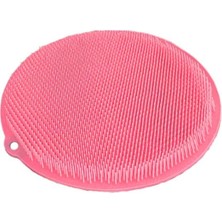 Yuvarlak Vantuzlu Banyo Sırt Kese Matı 26 cm (5264)