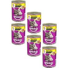 Die Grup Whiskas Gravy Soslu Tavuk Etli Kedi Konservesi 400 gr x 6
