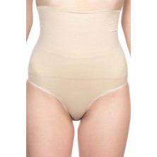 Ten Double Yüksek Bel Çıtçıtlı Slip Korse