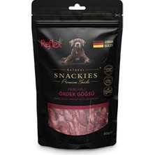 Bezos Snackies Natural Pancarlı Ördek Göğsü Tahılsız Köpek Ödül Maması 80 gr