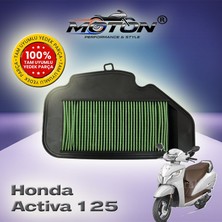 Moton Honda Activa 125 Hava Filtre Elemanı (2022 Sonrası Yeni Model Uyumlu)