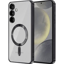 Bezos Galaxy S23 Kılıf Kross Magneticsafe Kapak - Siyah