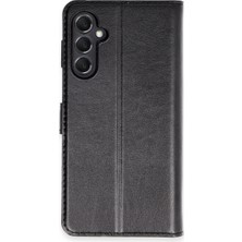 Bezos Galaxy M34 5g Kılıf Trend S Plus Kapaklı Kılıf - Siyah