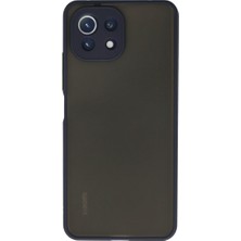 Bezos Mi 11 Lite Kılıf Montreal Silikon Kapak - Lacivert