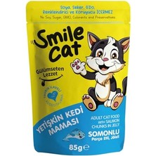 Die Grup Smile Cat Pouch 85 gr Kedi Somonlu
