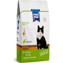 Pawpaw Yetişkin Kedi Kısır Somonlu 1,5 kg