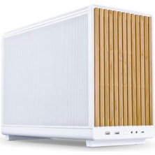 Lian Li Dan Case A3 Beyaz Ahşap M-Atx Mini-Tower Kasa (G99.A3W-WD.00)