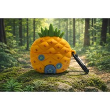 Fmk Apple Airpods Pro 2. Nesil Uyumlu Ananas Silikon Kılıf
