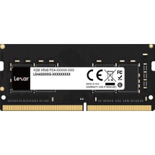 Lexar LD4AS016G-B3200GSST Notebook Bellek, 16GB Ddr4 3200MHZ Nb So-Dimm