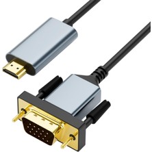 Moddestore HDMI To VGA Dönüştürücü Kablo 1080P 60Hz Full Hd – Hdtv HDMI Çıkıştan VGA Monitör Projeksiyon Bağlantı Kablosu – Tek Yönlü Görüntü Aktarımı ZR1162
