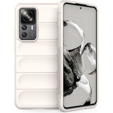 Bezos Mi 12T Pro Kılıf Optimum Silikon - Krem