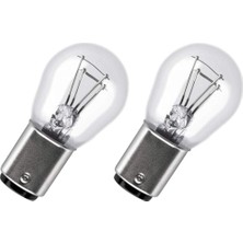 Die Grup Osram Ultra Life P21/5 W Halojen Sinyal Lambası, Stop Lambası, Arka Sis Lambası, 7528ULT-02B, 12 V Yolcu Otomobili, Çift Ampul (2 Birim)