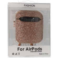 Bezos Airpods 2 (2.nesil) Spell Simli Kılıf - Rose Gold
