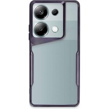 Bezos Redmi Note 13 Pro 4g Kılıf Boyi Silikon Kapak - Derin Mor