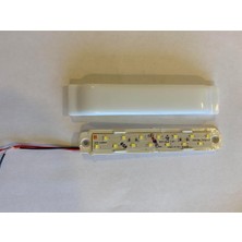 Unikom 50'li Paket 24V Dekoratif Tente LED Aydınlatma Armatür - Düz Taban - 15CM Beyaz (6500K)