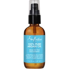 Shea Moısture Pürüzsüz Saç ve Cilt IÇIN%100 Saf Argan Yağı Baş-Toe Formül 1.6 Fl Oz