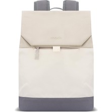 Mack Zen Eco MCE-1305 Sırt Çantası - Macbook Çantası, Hırsızlığa Karşı Koruma, Küçük, Mini, 13-14 Inç Laptop, Günlük ve Iş Kullanımı, Şık Tasarım, Üniversite ve Okul Için, Bej