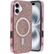 Bezos iPhone 16 Helen Magsafe Kapak - Pembe