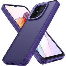 Bezos Redmi 12C Kılıf Elegant Kapak - Derin Mor