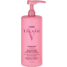 Hush Veganic Ultimate Repair Yıpranmış Saçlar Için Onarıcı Saç Kremi 1000 ml